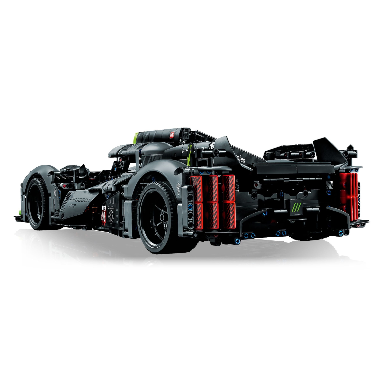 Конструктор LEGO Technic Peugeot 9X8 24H Le Mans Hybrid Hypercar 1775 деталей (42156) изображение 5