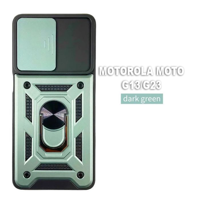 Чохол до мобільного телефона BeCover Military Motorola Moto G13/G23 Red (709100)