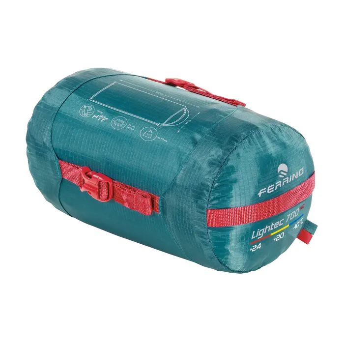 Спальный мешок Ferrino Lightec 700 SQ +20C Green Left (86154NVVS) (929811) изображение 2