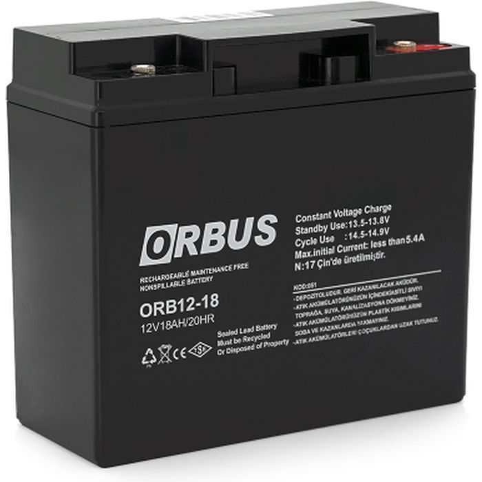 Батарея к ИБП Orbus ORB1218 AGM 12V 18Ah (ORB1218)