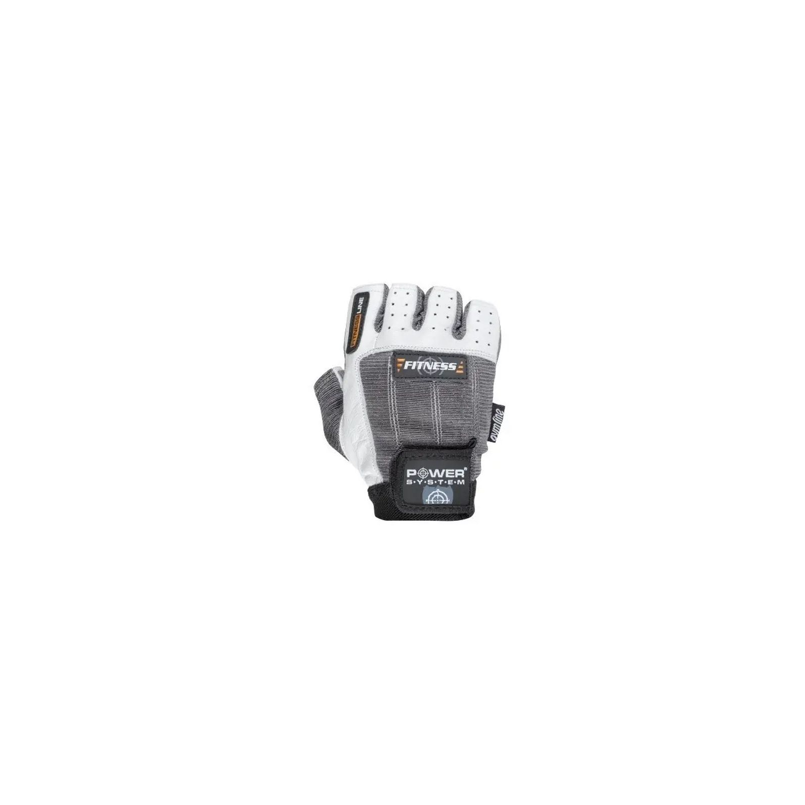 Перчатки для фитнеса Power System Fitness PS-2300 S Grey/Black (PS-2300_S_Black-grey) изображение 3