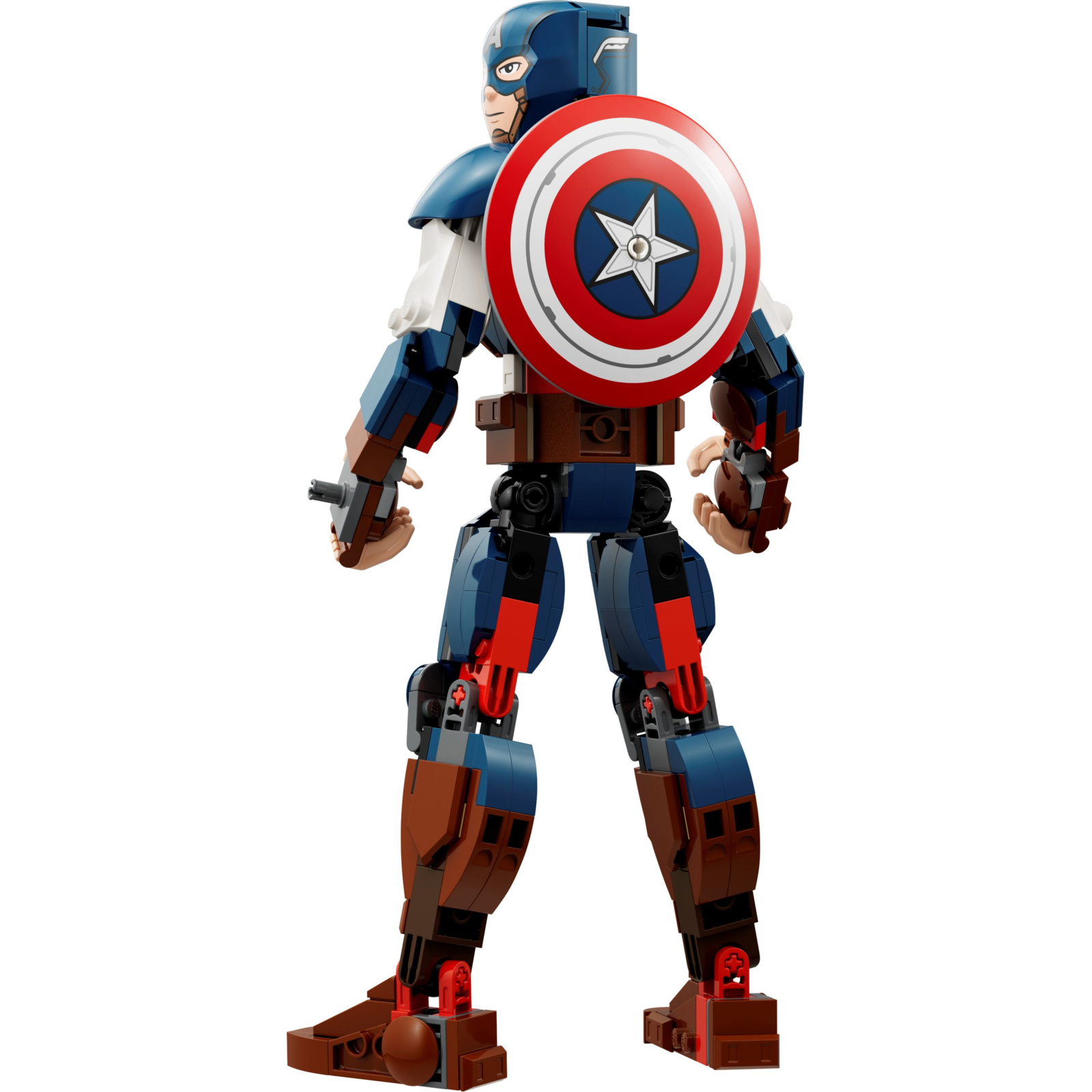 Конструктор LEGO Marvel Фигурка Капитана Америка для сборки 310 деталей (76258) изображение 2