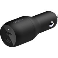 Зарядное устройство Belkin 36W 2хUSB-C PD black (CCB002BTBK)