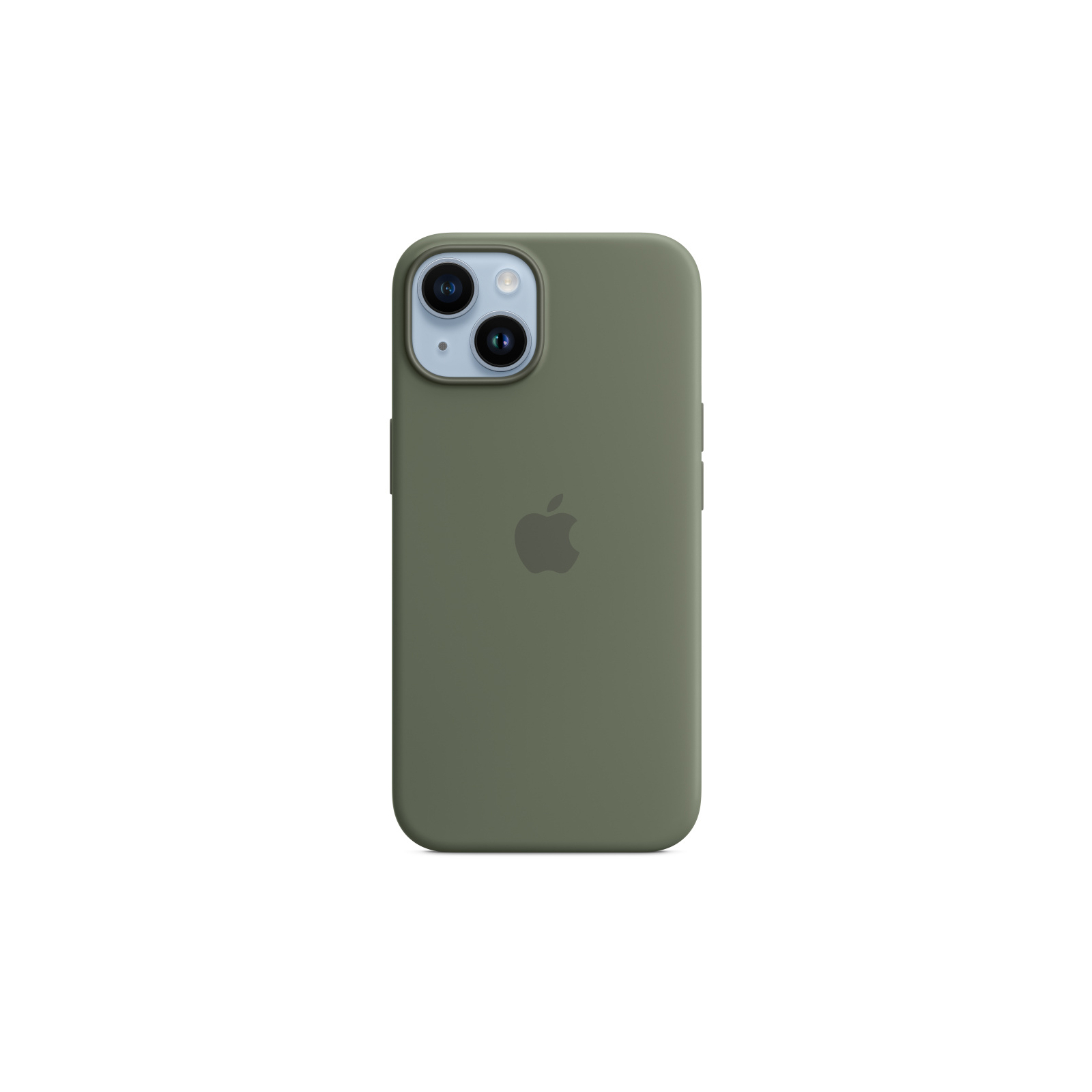Чехол для мобильного телефона Apple iPhone 14 Silicone Case with MagSafe - Olive,Model A2910 (MQU83ZE/A) изображение 4