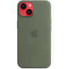 Чехол для мобильного телефона Apple iPhone 14 Silicone Case with MagSafe - Olive,Model A2910 (MQU83ZE/A) изображение 7