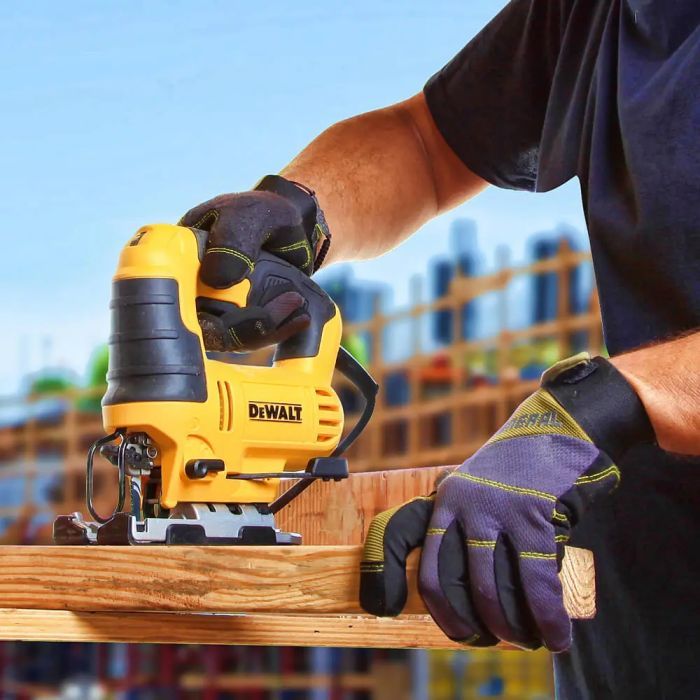 Электролобзик DeWALT 650 Вт, 500 - 3200 ход/мин, 2.4 кг (DWE349) изображение 10