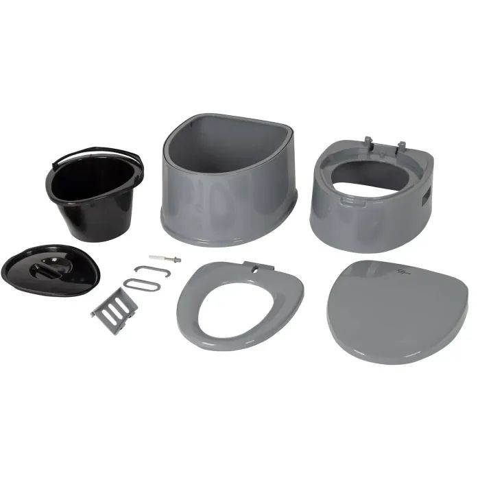 Биотуалет Bo-Camp Portable Toilet Comfort 7 Liters Grey (5502815) изображение 9