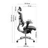 Офисное кресло GT Racer X-807 Black (X-807 Leather Black (P-02)) изображение 12