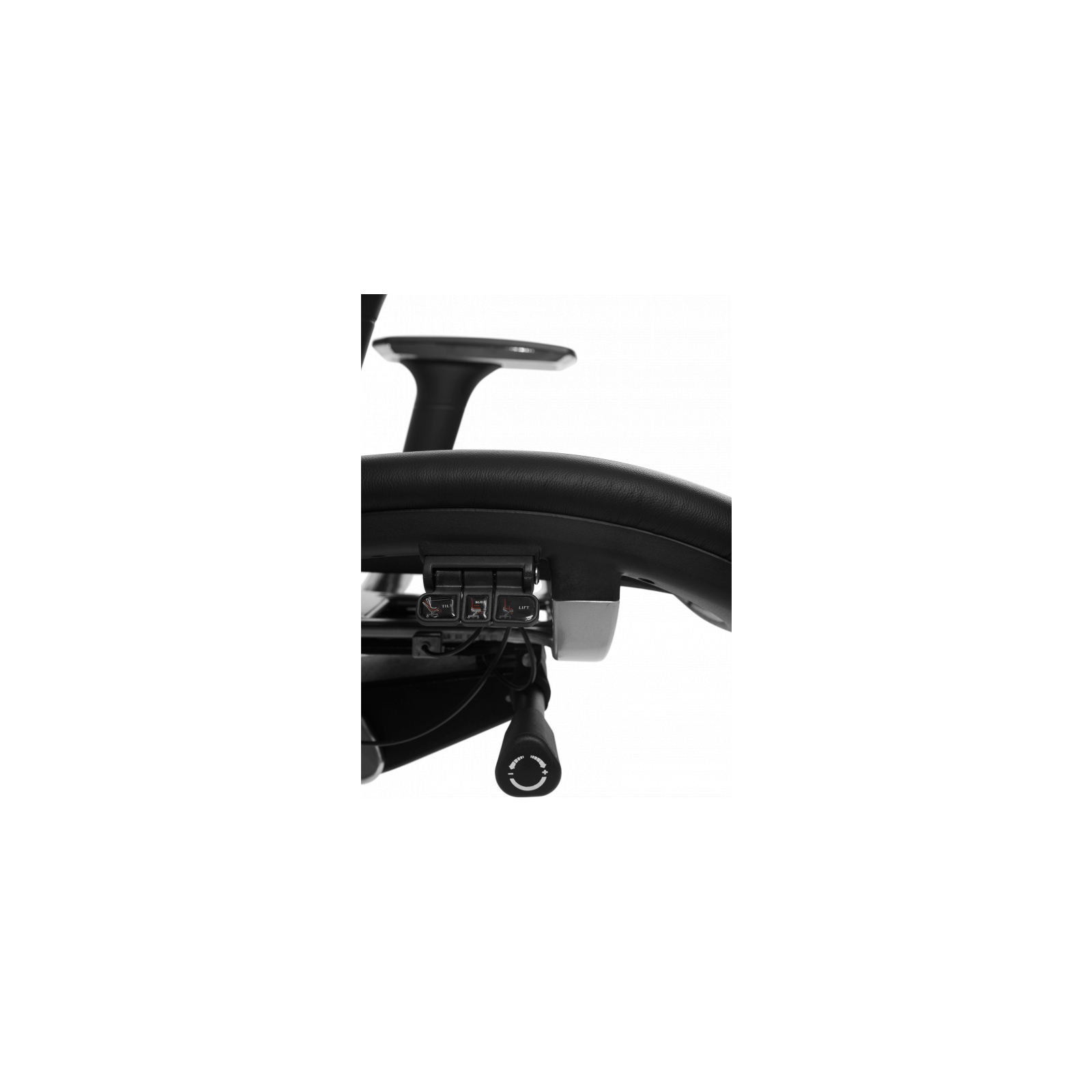 Офисное кресло GT Racer X-807 Black (X-807 Leather Black (P-02)) изображение 8