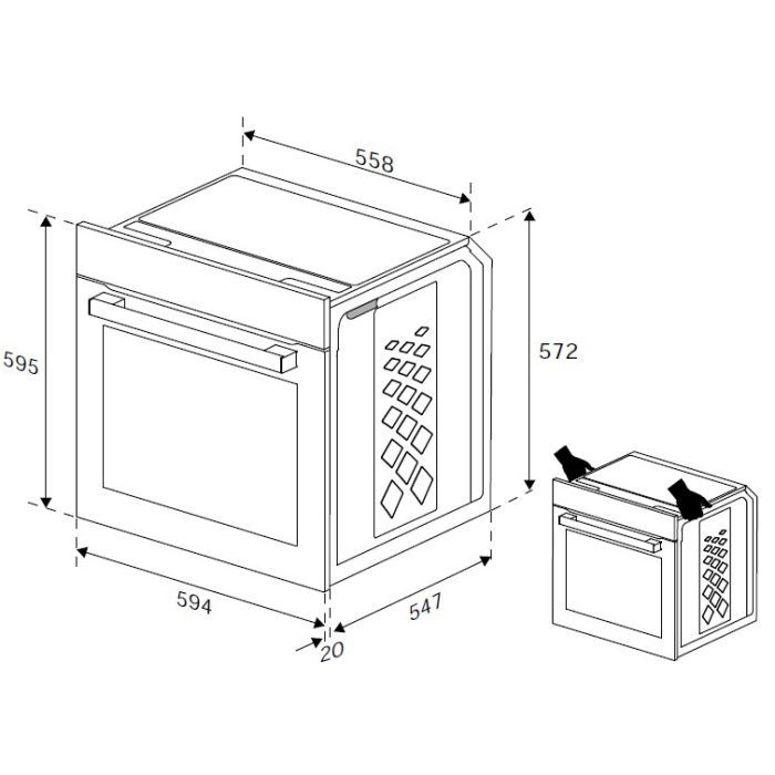 Духовой шкаф Beko BBIE123002XD изображение 9