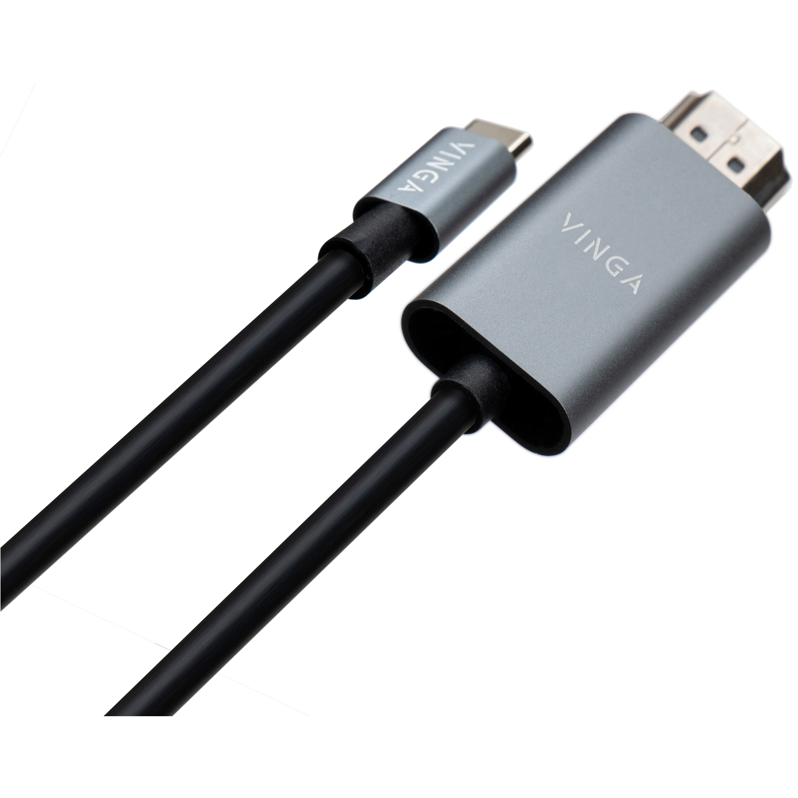 Кабель мультимедійний USB-C to HDMI 1.5m v1.4 4K30Hz Vinga (VCPVCCH1415) зображення 2