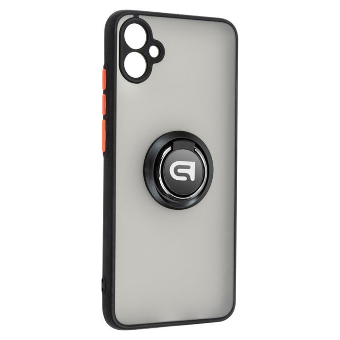 Чехол для мобильного телефона Armorstandart Frosted Matte Ring Samsung A04e (A042) Black (ARM68346)