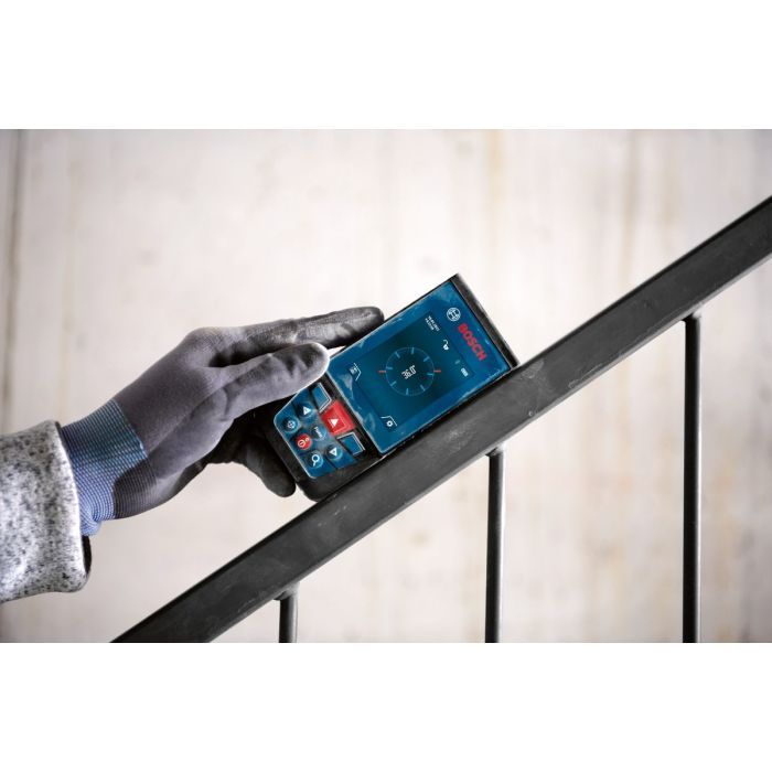 Дальномер Bosch Professional GLM 100-25 C, 1.5 мм, 0.08100м, 0-360, Bluetooth (0.601.072.Y00) изображение 5