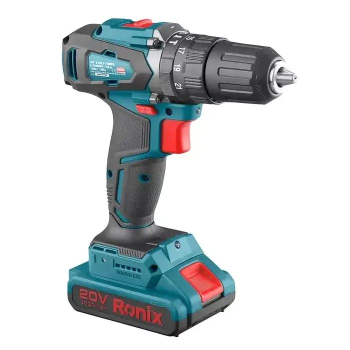 Шуруповерт Ronix ударный аккумуляторный 20В, 2Ah х 2 (8900K) изображение 3