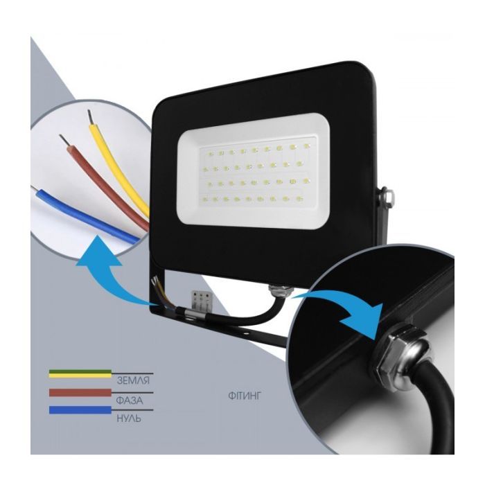 Прожектор ELM Matrix M-30- 41 6500 (26-0039) зображення 7