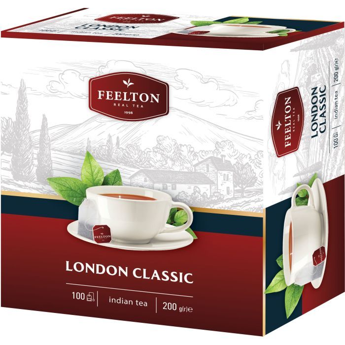 Чай Feelton London Classic 2 гх100 шт (8908012648017)