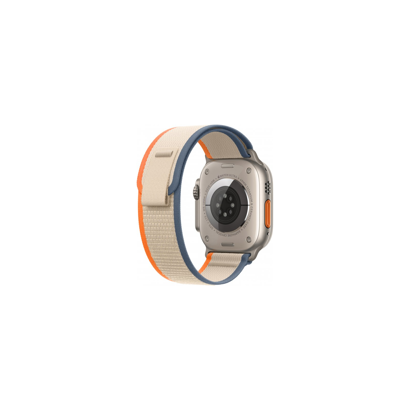 Смарт-часы Apple Watch Ultra 2 GPS + Cellular, 49mm Titanium Case with Orange/Beige Trail Loop - S/M (MRF13UL/A) изображение 3