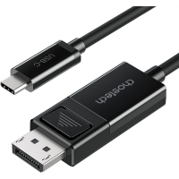 Фото - Кабель Choetech  мультимедійний USB 3.1 Type-C to DisplayPort 1.8m V1.4 Thunderbolt 