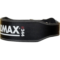 Photos - Training Belt Mad Max Атлетичний пояс MadMax MFB-244 Sandwich шкіряний Black XL  MFB (MFB-244XL)