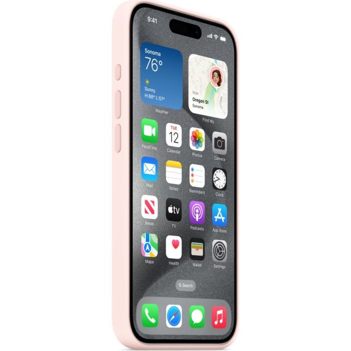 Чохол до мобільного телефона Apple iPhone 15 Pro Silicone Case with MagSafe Clay (MT1E3ZM/A) зображення 6