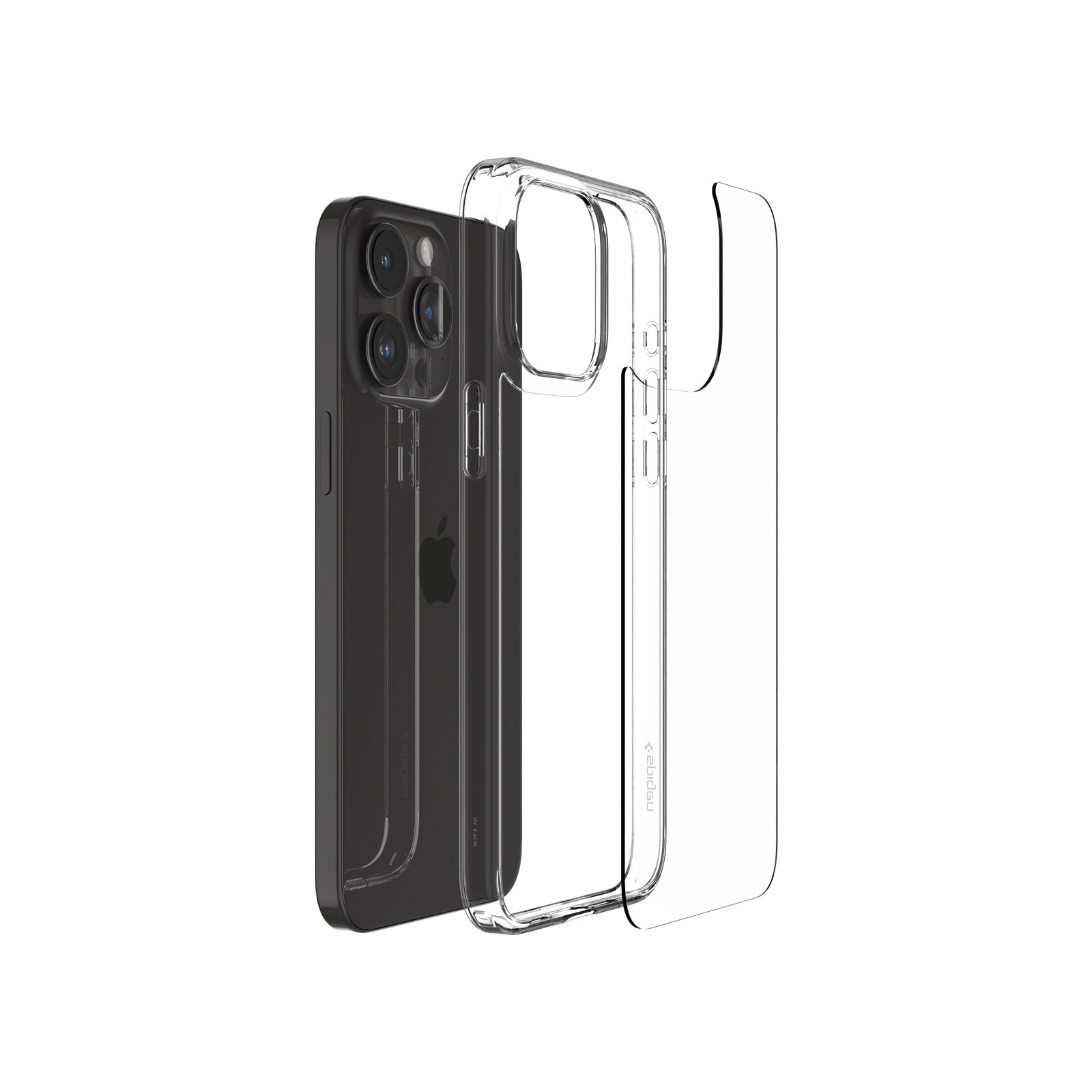 Чохол до мобільного телефона Spigen Apple iPhone 15 Pro Air Skin Hybrid Crystal Clear (ACS06697) зображення 10