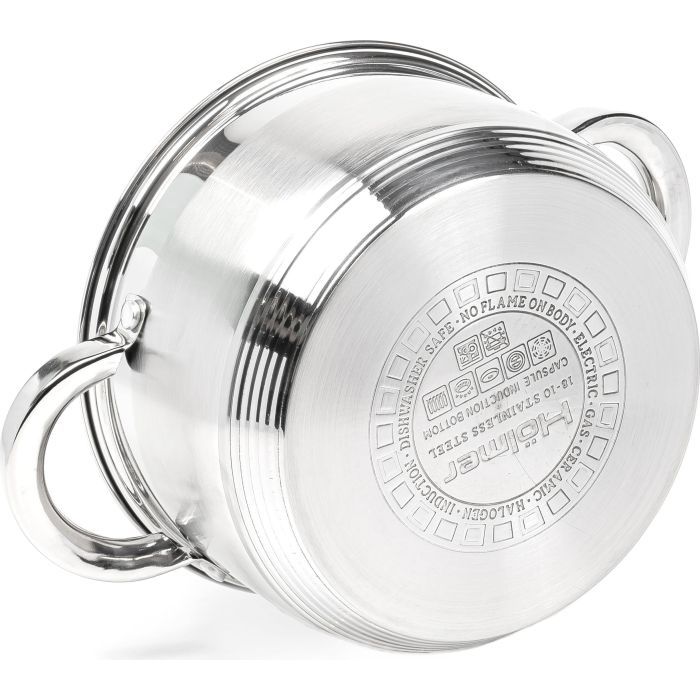 Набор посуды Hölmer з кришками 1,5л/2,7л (CS-1451-SS) изображение 8