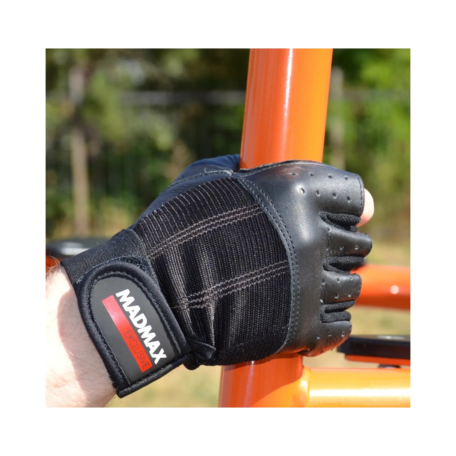 Перчатки для фитнеса MadMax MFG-248 Clasic Exclusive Black XL (MFG-248-Black_XL) изображение 5