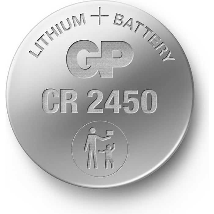 Батарейка Gp CR2450 Lithium 3.0V * 1 (отрывается) (CR2450-8U5 / 4891199063954) изображение 2