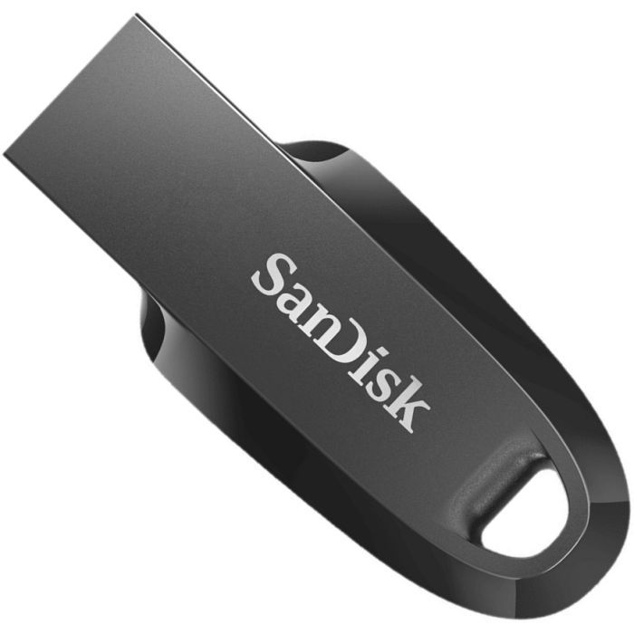 USB флеш накопитель SanDisk 32GB Ultra Curve Black USB 3.2 (SDCZ550-032G-G46) изображение 3