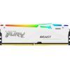 Модуль пам'яті для комп'ютера DDR5 16GB 5600 MHz Beast White RGB Kingston Fury (ex.HyperX) (KF556C36BWEA-16)