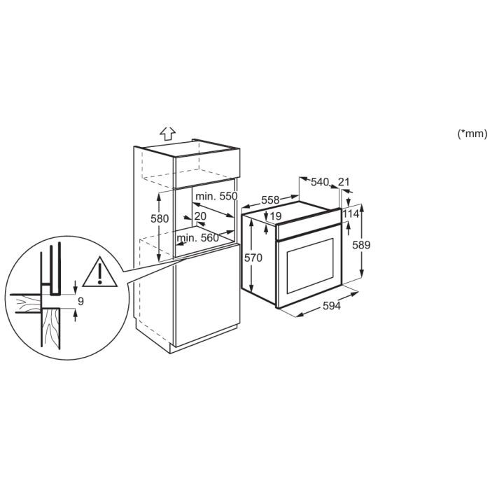 Духовой шкаф Electrolux EOD5H70BX изображение 10