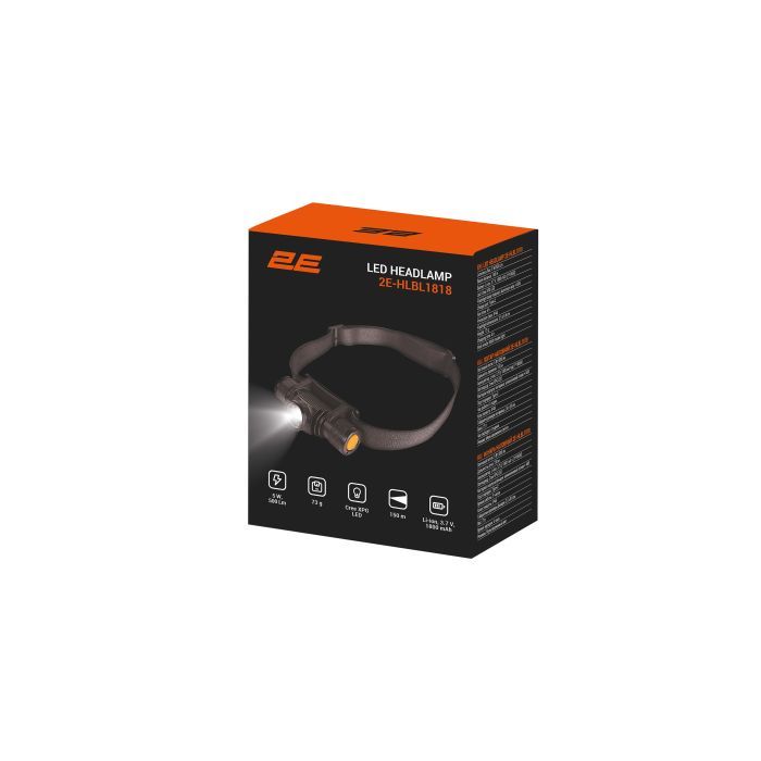 Фонарь 2E USB-C 1800мАг 500лм 5Вт багаторежимний (2E-HLBL1818) изображение 7