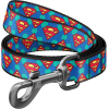Повідок для собак WAUDOG Nylon "Супермен Лого" XS Ш 10 мм (0110-2006)