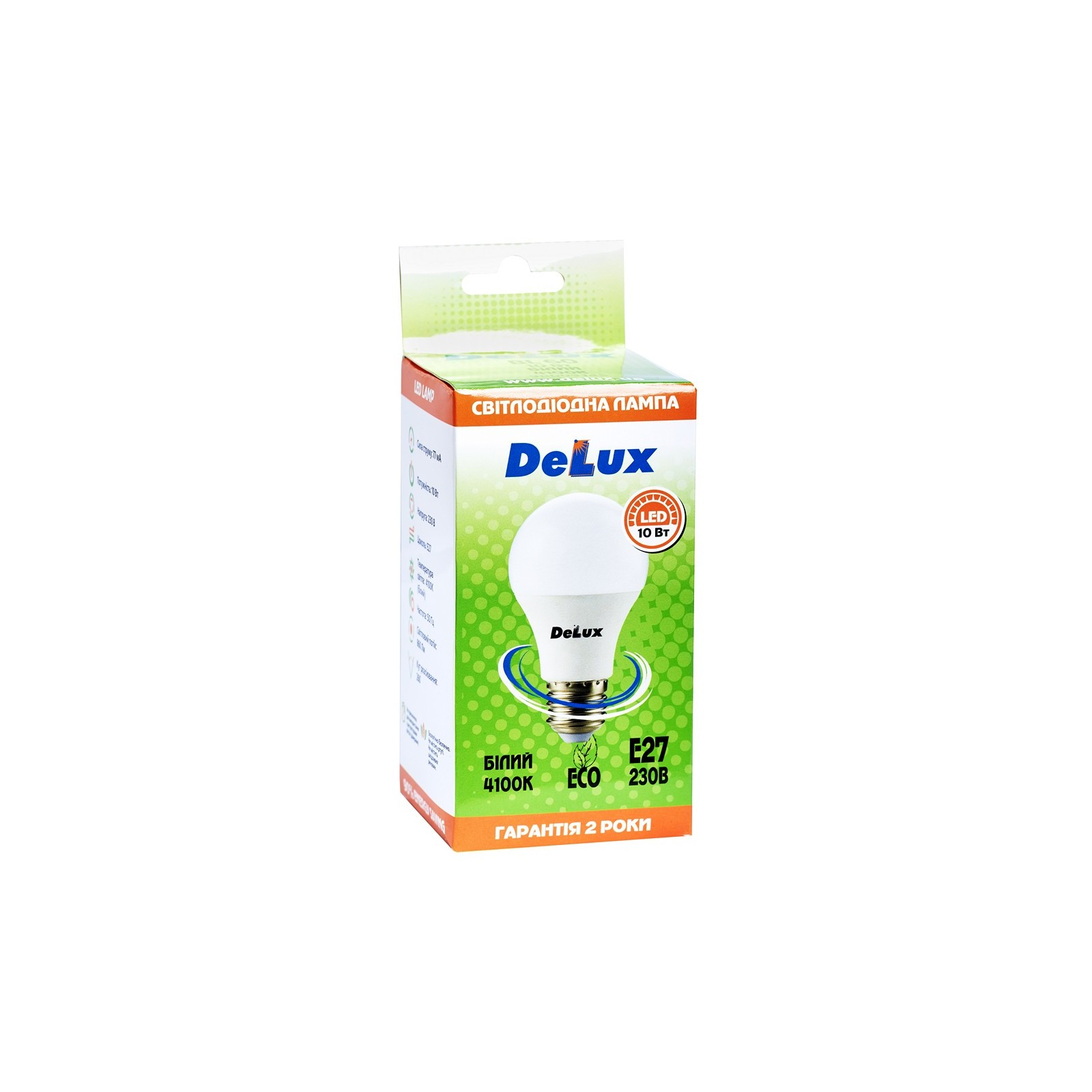 Лампочка Delux BL 60 10 Вт 4100K (90020464) зображення 2