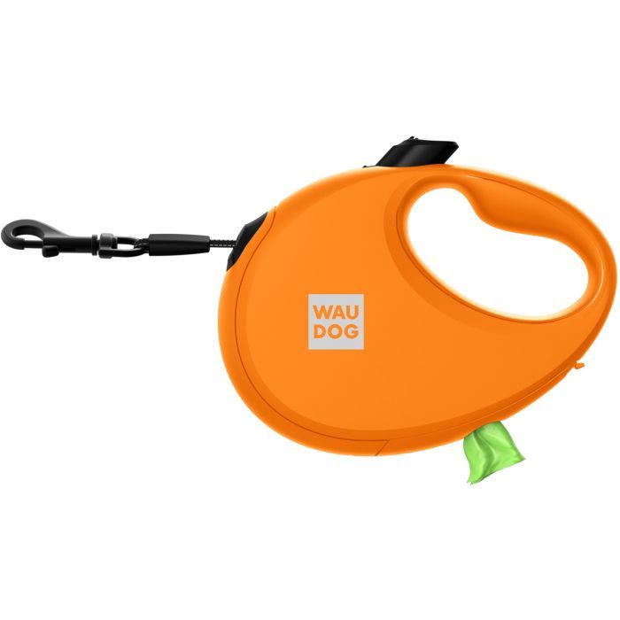 Повідець для собак WAUDOG R-leash з контейнером для пакетів S до 12 кг 3 м фіолетовий (26279) зображення 3