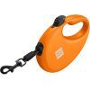 Повідець для собак WAUDOG R-leash з контейнером для пакетів S до 12 кг 3 м помаранчевий (26274)