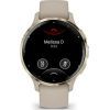 Смарт-часы Garmin Venu 3S, French Gray + Soft Gold, GPS (010-02785-02) изображение 2