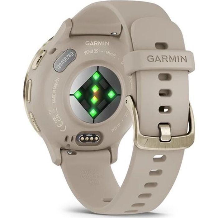 Смарт-часы Garmin Venu 3S, French Gray + Soft Gold, GPS (010-02785-02) изображение 6