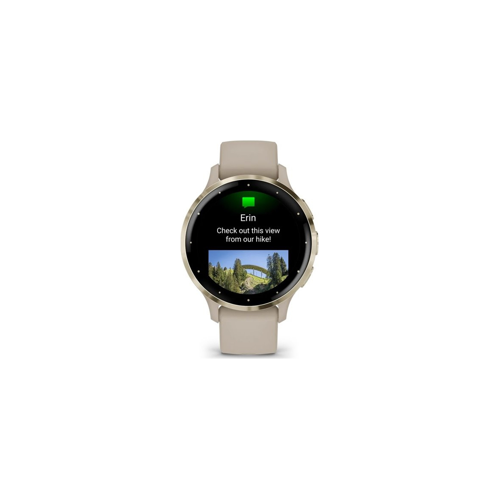 Смарт-годинник Garmin Venu 3S, French Gray + Soft Gold, GPS (010-02785-02) зображення 7