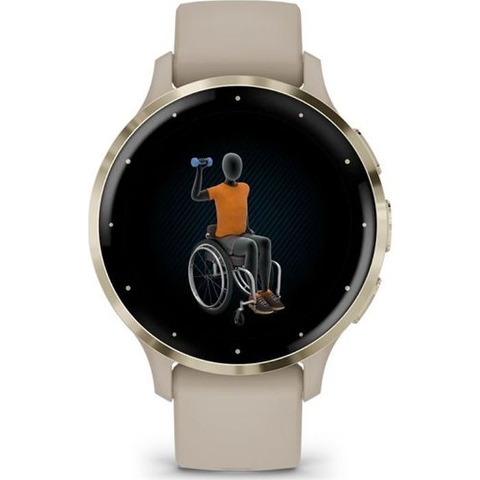 Смарт-часы Garmin Venu 3S, French Gray + Soft Gold, GPS (010-02785-02) изображение 8