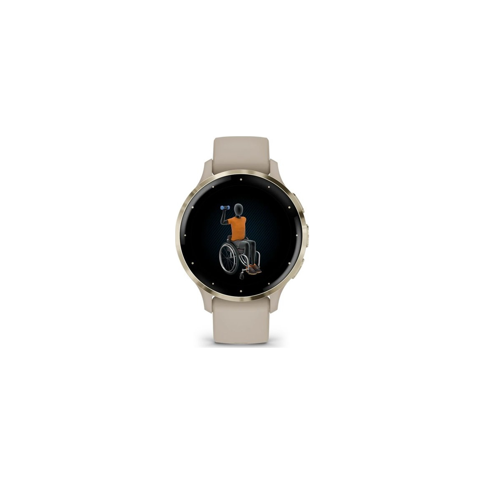 Смарт-часы Garmin Venu 3S, French Gray + Soft Gold, GPS (010-02785-02) изображение 8