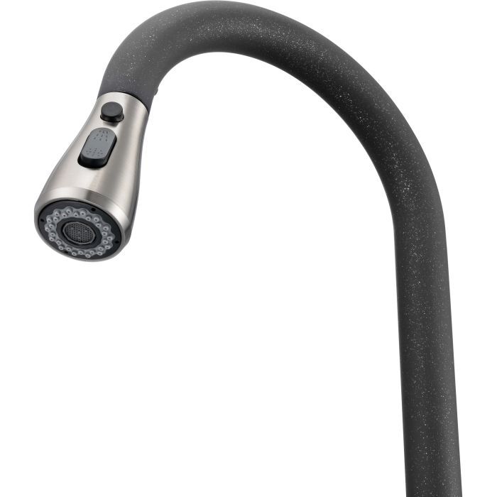 Смеситель GRANADO Campo LUX black shine (gz0501) изображение 4