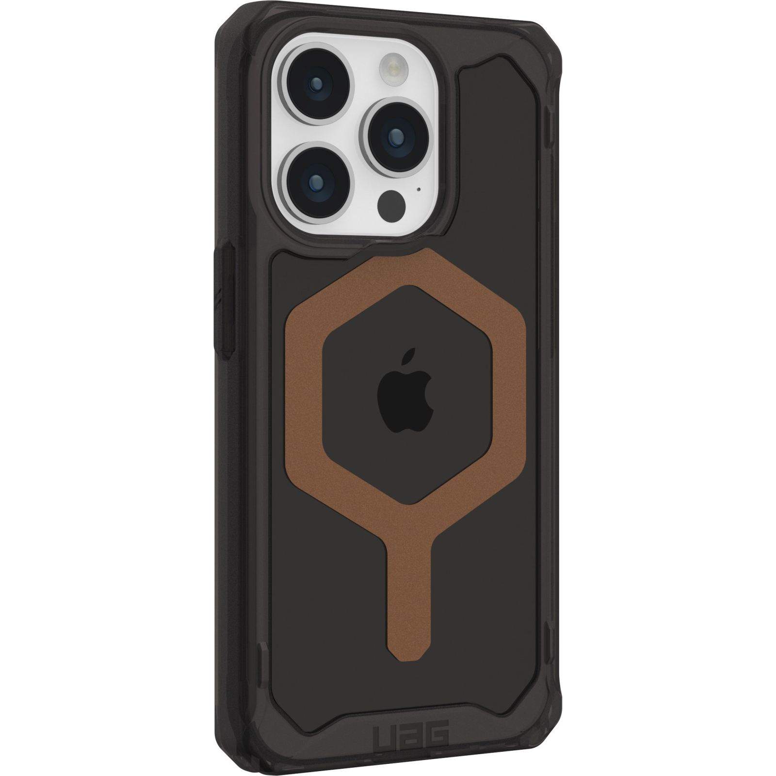Чехол для мобильного телефона UAG Apple Iphone 15 Pro Plyo Magsafe Black/Bronze (114286114085) изображение 9