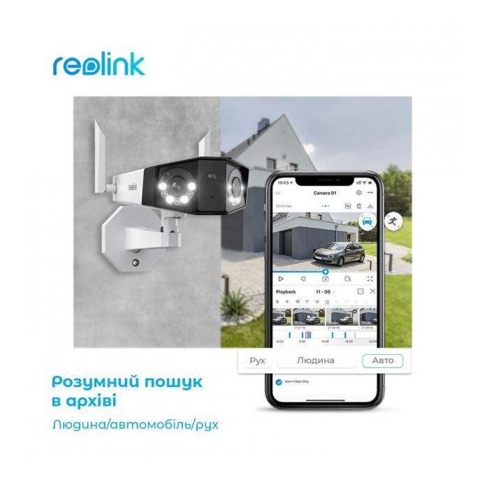 Камера відеоспостереження Reolink Duo 2 LTE зображення 8