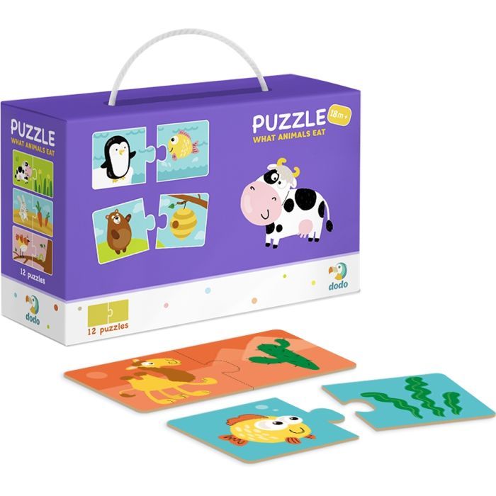 Пазл DoDo Дуо Кто что ест (300118) изображение 3