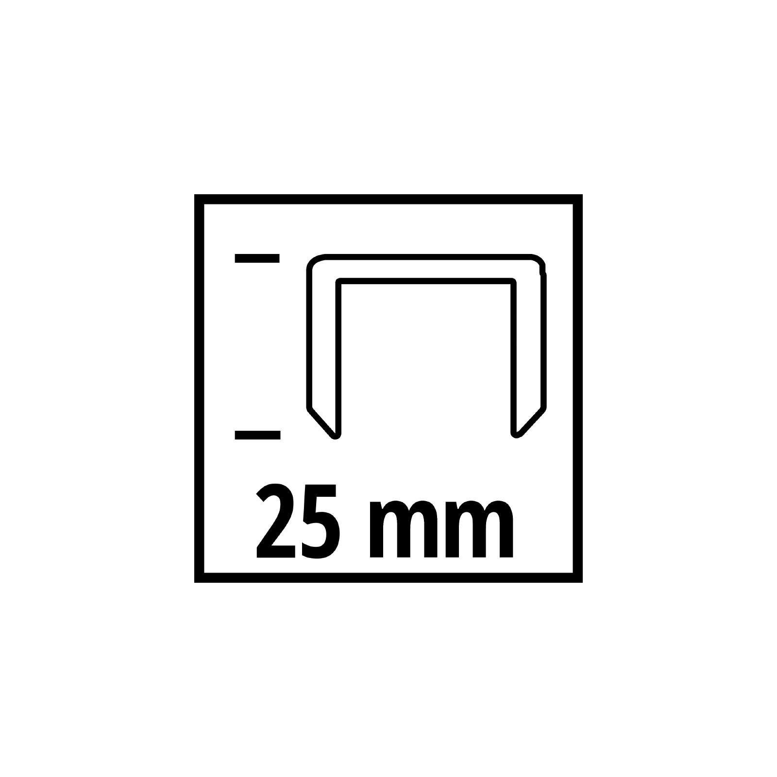 Скоби для будівельного степлера Einhell 5.7х25мм, 3000шт. (4137860) зображення 3