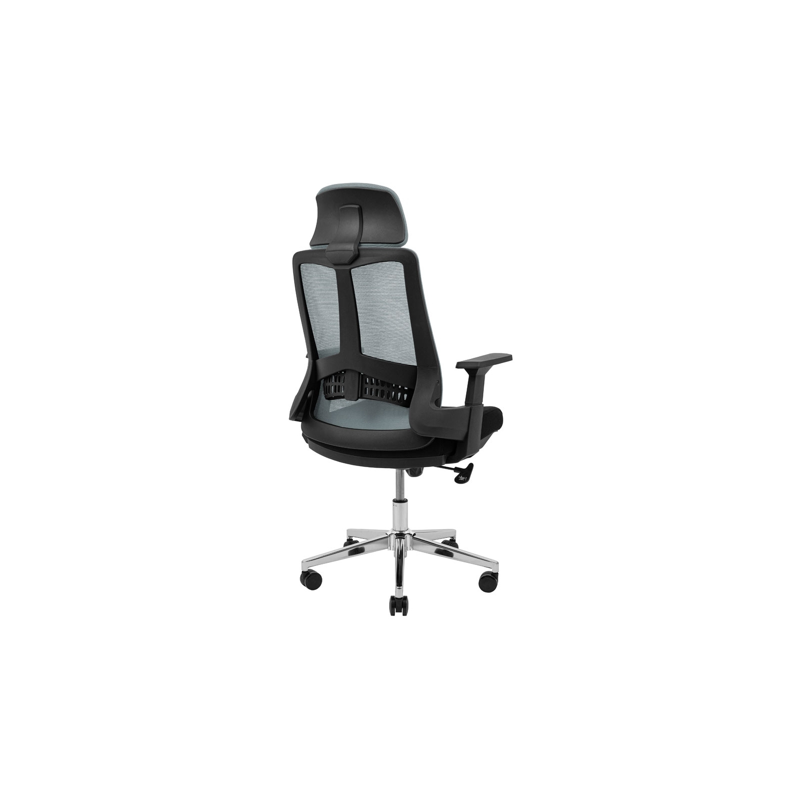 Офисное кресло Richman Токен Хром M-1 (Tilt) Сетка черная + сетка серая (ADD0003213) изображение 4