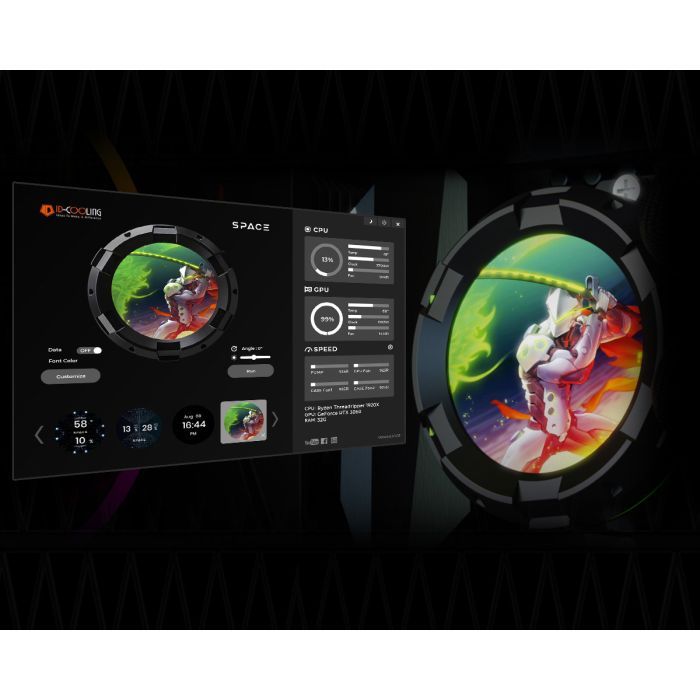 Система жидкостного охлаждения ID-Cooling SL360 изображение 9