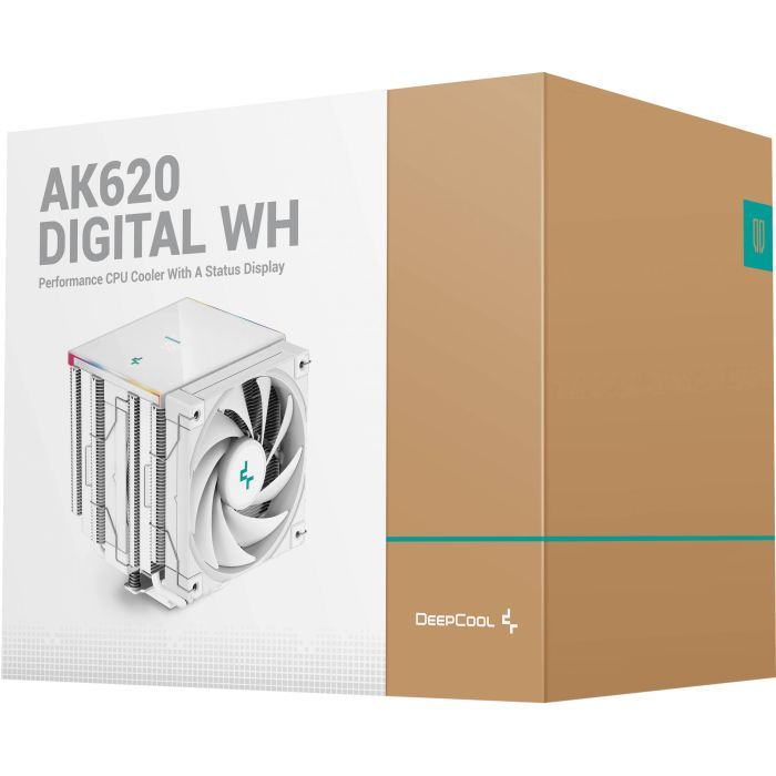 Кулер для процессора Deepcool AK620 Digital WH (R-AK620-WHADMN-G) изображение 10