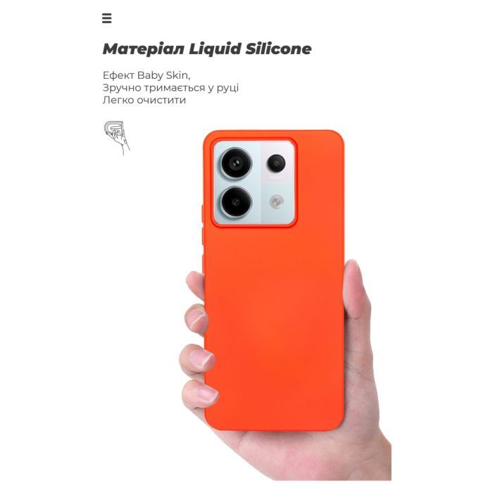 Чохол до мобільного телефона Armorstandart ICON Case Xiaomi Redmi Note 13 Pro 5G Black (ARM71850) зображення 7